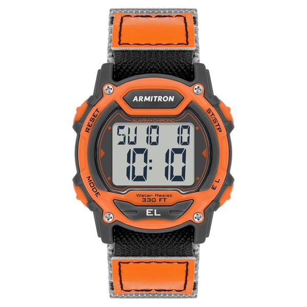 Armitron Sport - Reloj unisex digital con cronógrafo y correa
