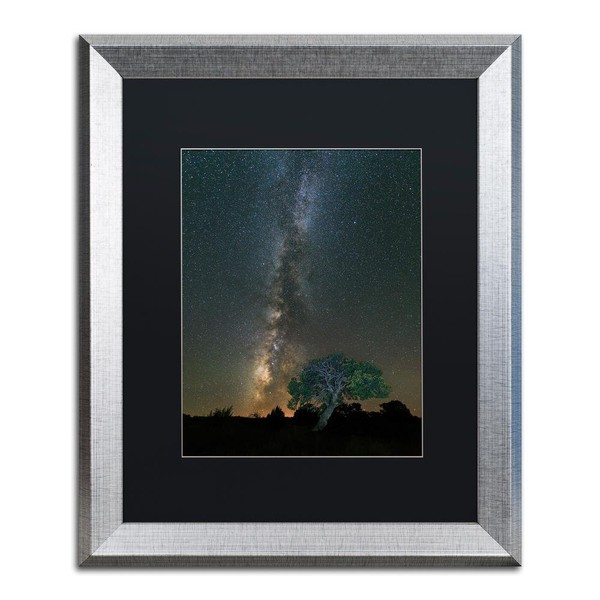 Stars over Pinon by Michael Blanchette Photography, Black Matte, Silver Frame Original Artwork, 16x20"