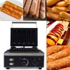 SNKOURIN Commercial Corn Dog Waffle Maker 5 Piece Hot Dog