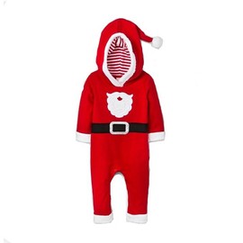 Cat & Jack Baby Boy's Santa Suit Red (3-6M)