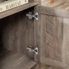 Furniware 2 Pack Frameless Inset Soft Close Cabinet Hinges, Speed