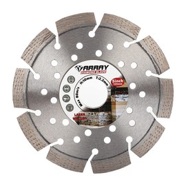 Casaverde 5" Segment Diamond Blade Granite Blade for Cutting Stone,Marble,Granite,Brick,Masonry,Concrete