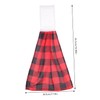 LABRIMP Hanging Hand Towel Water Absorbent Kitchen and Bathroom Hand
