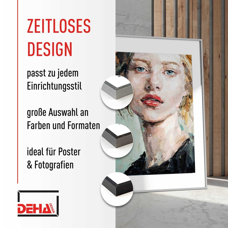 DEHA Design Tribeca Photo Frame 15 x 20 cm Aluminium