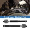 X AUTOHAUX 2 Pcs Front Inner Tie Rod Ends Kit
