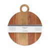 Hosley 13.5 Inch Acacia Wood Cutting Board - Medium Size