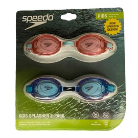 Speedo Kids Splasher Goggles Pack of 2 White
