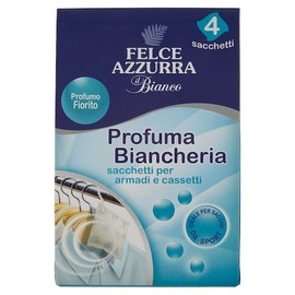 Felce Azzurra Bianco Scented Sachets Flowered Scent 4pcs