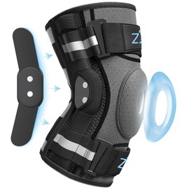 Z1 K11 Hinged Knee Brace for Arthritis Knee Pain, ACL, Meniscus Tear, Runner & Sports - Knee Support for Men & Women (Large)