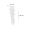 ULTECHNOVO 20pcs Plasterboard Expansion Tubes Plastic Fixing for Easy Wall