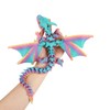 SUMLAND 3D Printed Dragon with Wings,3D Printed Animals Toys, Flexible