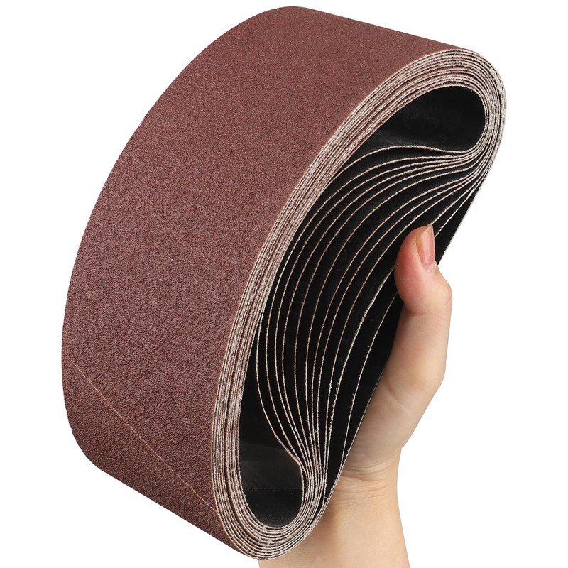 STEBRUAM Sanding Belt 75 x 457 Grit 150 Pack of