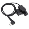 U94 PTT Military Adapter ＋ Mobile 2 Pin 7.1mm Headset