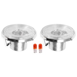 X AUTOHAUX 1 Set Side Marker Turn Signal Light No.N00151120K for Mazda MX-5 MK 1989-2015 Amber Halogen Side Indicator Turn Signal Light Clear Lens