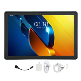 10 Inch Tablet 5G WiFi 10 Core Processor 6GB 128GB 800W 2000W 1920x1200 for Android 11 8800mAh Green Callable Tablet 100‑240V US Plug
