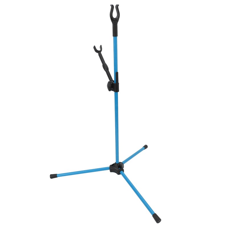 Archery Bow Stand Rack Height Adjustable Flexible Detachable Fiber Glass