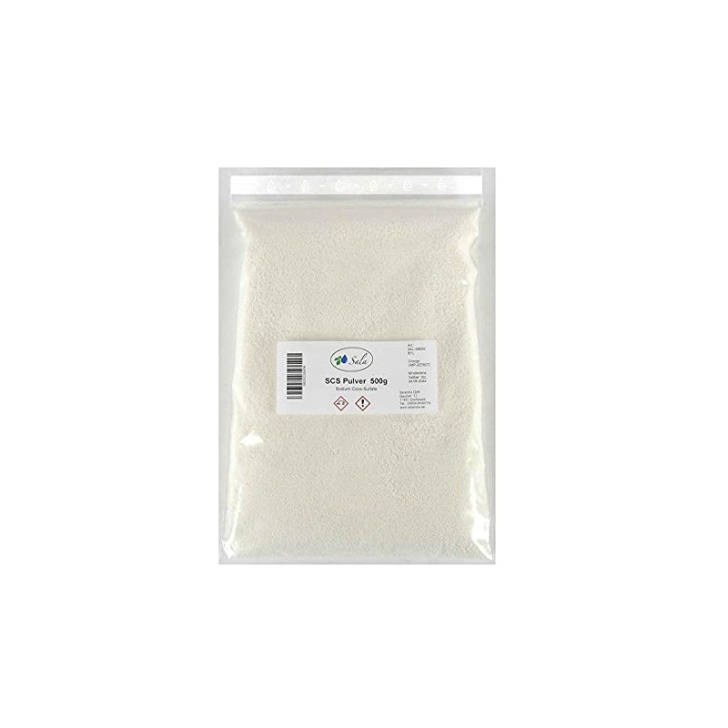 Sala SCS Powder Sodium Coco Sulphate 500 g Bag