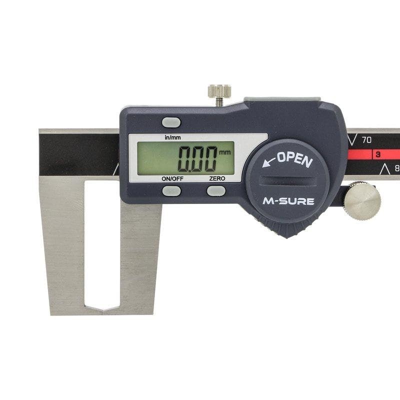 M-SURE MS-235-150 Digital Caliper Outside Groove 0-150mm (0-6 inch) MS-235