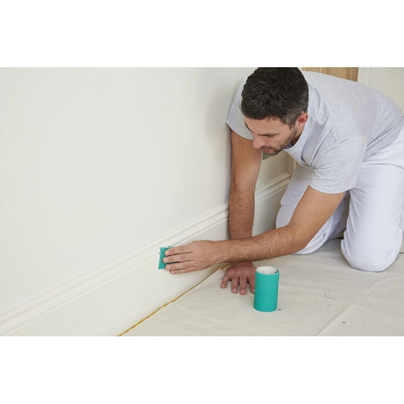 ProDec 120 Grit Fine Aluminium Oxide Sandpaper Roll 10m x