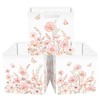 Clastyle 11.8" Flower Storage Basket Set of 3 for Kid