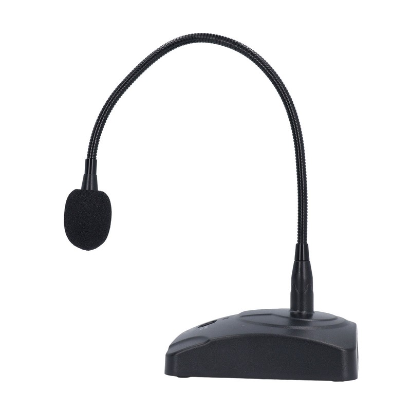 Goose Neck Microphone with XLR Jack 360 Degree Hose Desktop