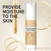 Oatmeal Moisturiser,Skin Care for Moisturiser Face Women,Face Cream for Women,Tinted