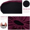iPobie 5 Pairs Washable Overshoes,Velvet Shoe Cover,Reusable Non-Slip High Elasticity