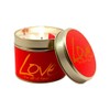 Lily Flame Love Tin, Red, 7.7cm l x 7.7cm w