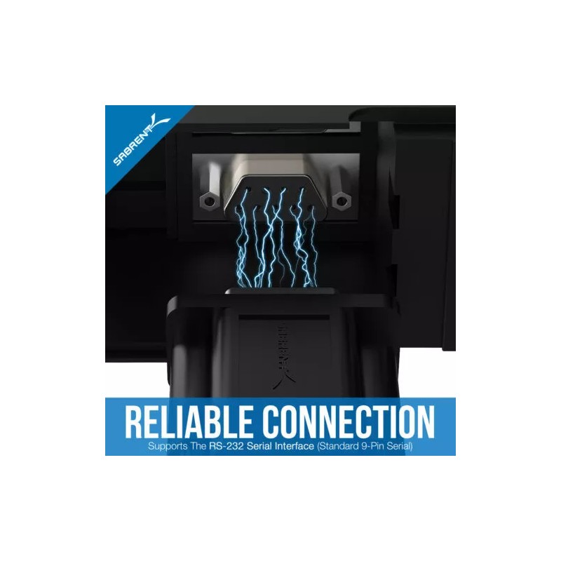 Universal SABRENT USB 2.0 to Serial (9-Pin) DB-9 RS-232 Adapter