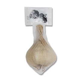 Shimojima Haiko 004711714 Garlic Net with Label, JAN Code, White, 5.9 inches (15 cm), 100 Pieces