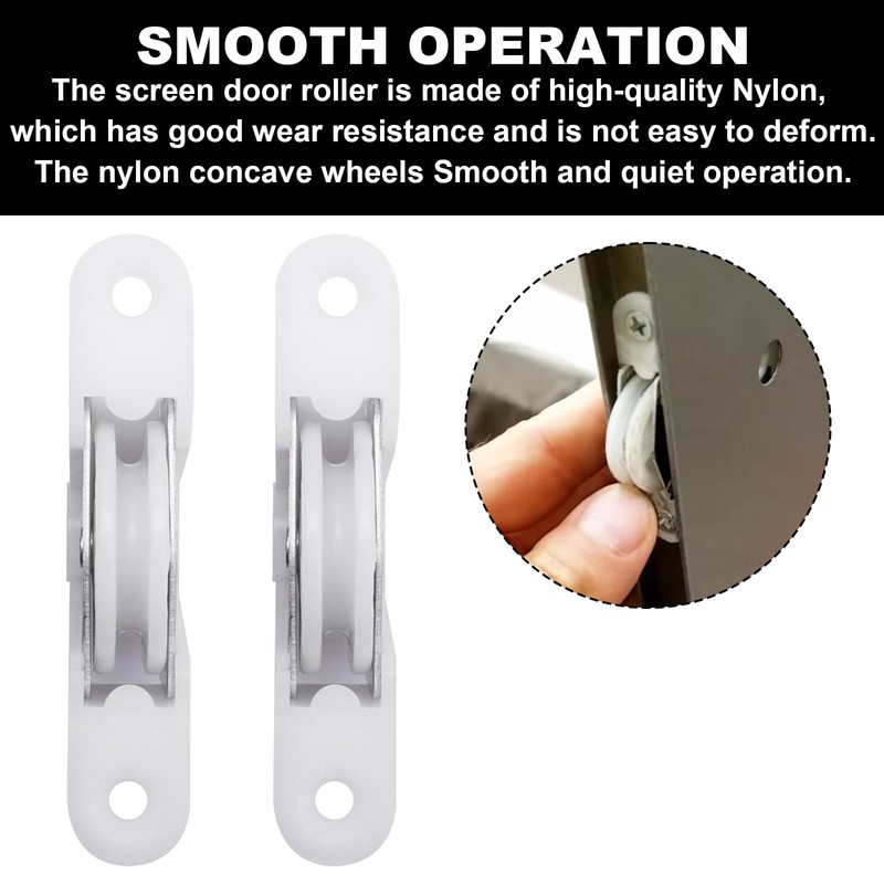 Sliding Screen Door Rollers (2 Pcs) Fits for Andersen Part