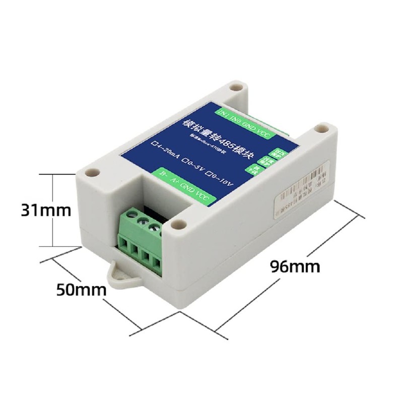 Taidacent 10/12 Bit AD Multi Channel 4-20Ma 0-5V 0-10V PLC