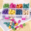 140PCS 8 Mixed Natural Scents Backflow Incense Cones Gift Package