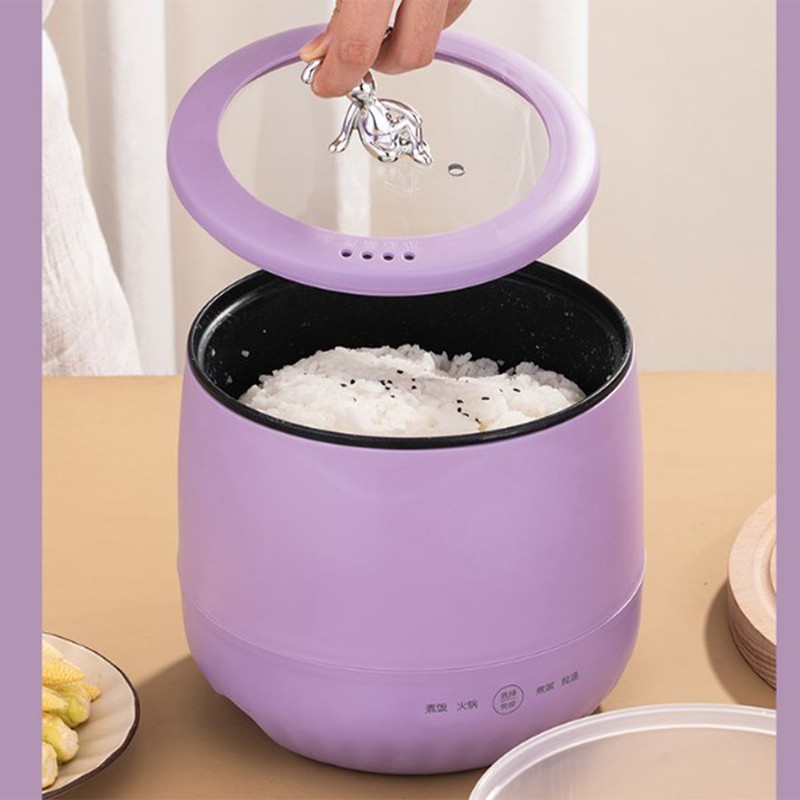 Mini Rice Cooker 1.8L Non Stick Smart Electric Rice Cooker