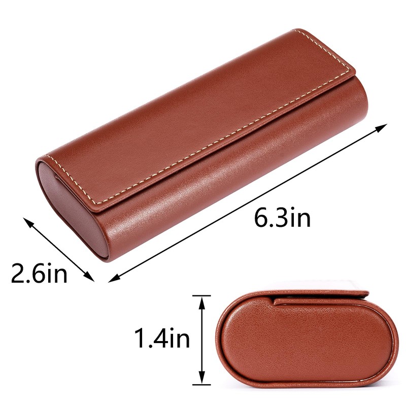 Vemiss Hard Shell Eyeglass Cases, Lightweight Portable Glasses Case for