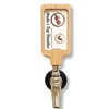 Beer Tap Handle with Removable Clear Cover Plate Label. Made