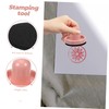 jojofuny Handmade Seal Stamp Block Pressing Tool for Cardmaking Scrapbooking
