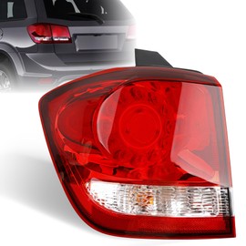 Misakomo Brake Tail Light Compatible with Dodge Journey 2011-2020 - LED Taillight Assembly Replacement for 68078465AD and CH2804105 - Outer Tail Lamp for Driver Left Side LH