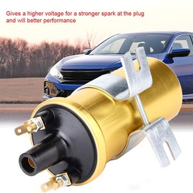 Ignition Coil, Car Replacement Ignition Coils, 12 V Ignition Coil for Car Repair Tool for Men for Lucas 12 V Sports Ignition Coil DLB105
