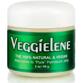Beesaluxe Veggielene - 100% Natural, Vegan & Hypoallergenic Alternative to Petroleum Jelly - Unpetroleum - Lips, Hands, Baby, Makeup Remover and More (2 Ounce)