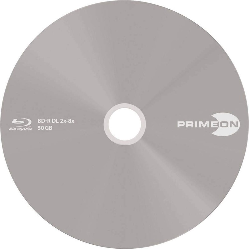 Primeon BD-R DL 50GB 8X 25ER SP SURFACE