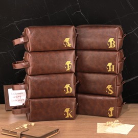 JoycuFF Graduation Gifts for Him 2025, Graduation Gift for Son Grandson Brother Boyfriend Initial B Mens Toiletry Travel Bag