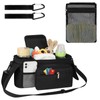 Accmor Universal Stroller Organizer with Insulated Cup Holder Detachable Phone