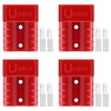 Uddick 4PCS 50A 6-10 Gauge Battery Cable Quick Connect/Disconnect Connector