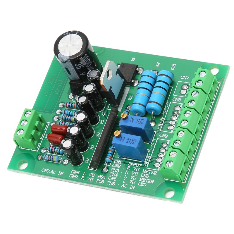 VU Driver Board Professional Mute Function Firm Stereo VU Driver