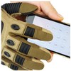Full Finger Touch Screen Contact Gloves Hard Knuckle Cycling Biking