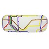 Underground Tube Map Hard Unisex Medium Size Glasses Case -