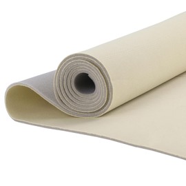 Kefly Beige Mesh Headliner Fabric 96" L × 60" W with Foam Backing, Auto Interior Roof Replacement Material for Car, SUV, Boat, Pickup, Truck, RV, Home Repair