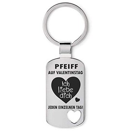 Lieblingsmensch Keyring Model: Whistle on Valentine's Day, heart