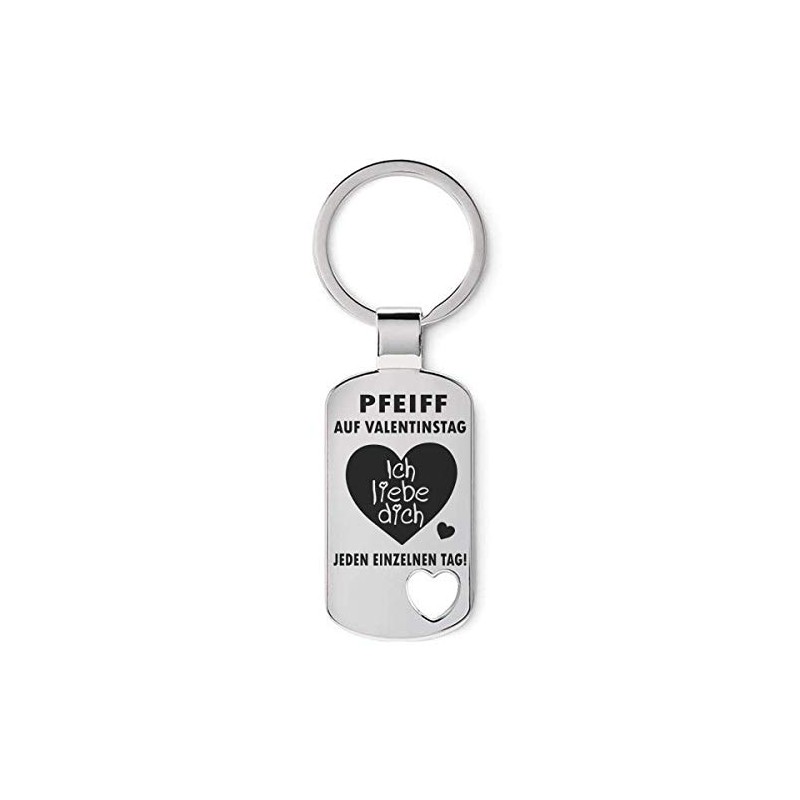 Lieblingsmensch Keyring Model: Whistle on Valentine's Day, heart